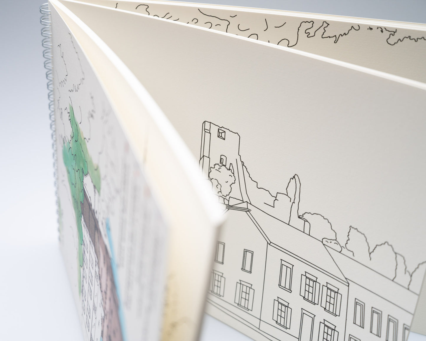 Molbuch mat Lëtzebuerger Buergen