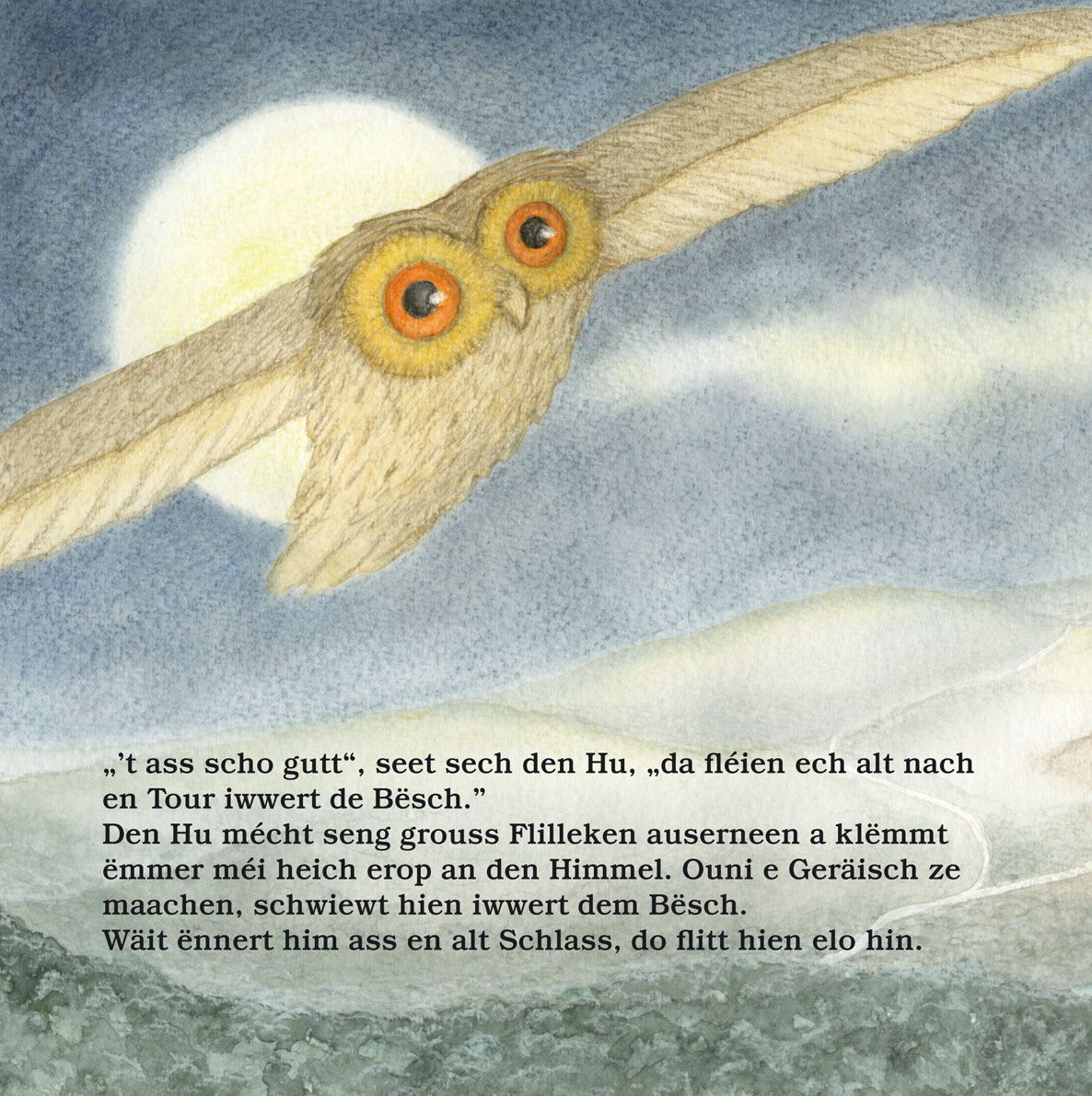 Den Hu an dat klengt Gespenst