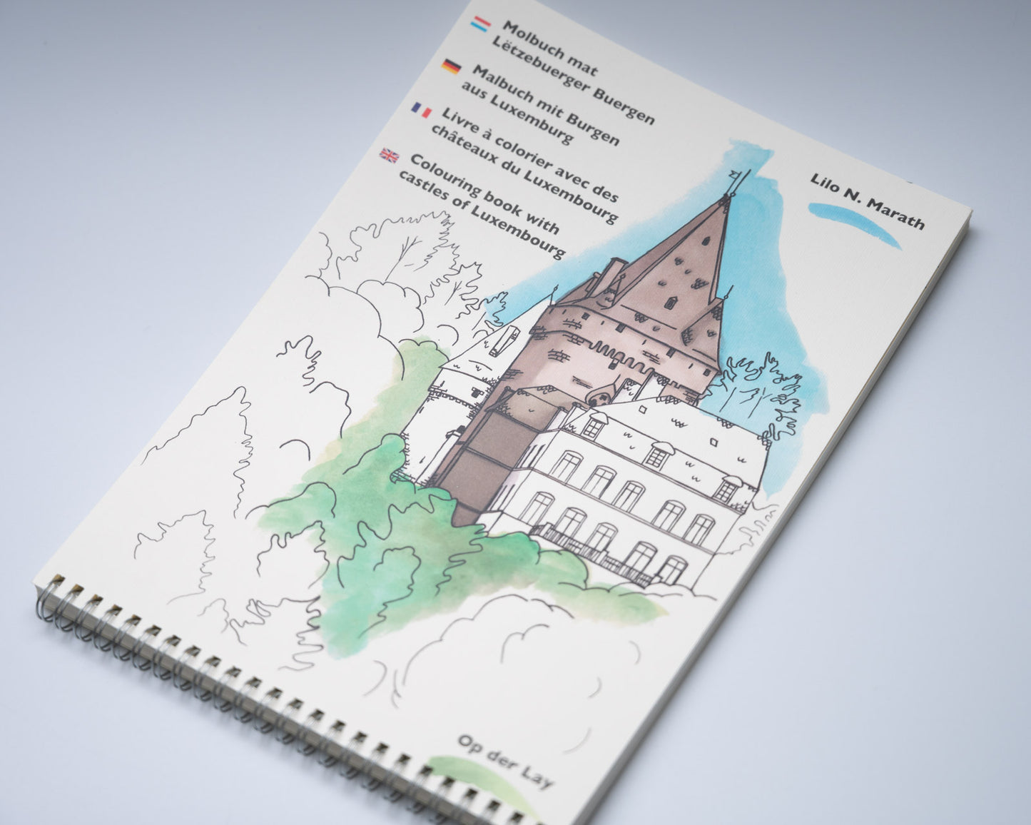 Molbuch mat Lëtzebuerger Buergen