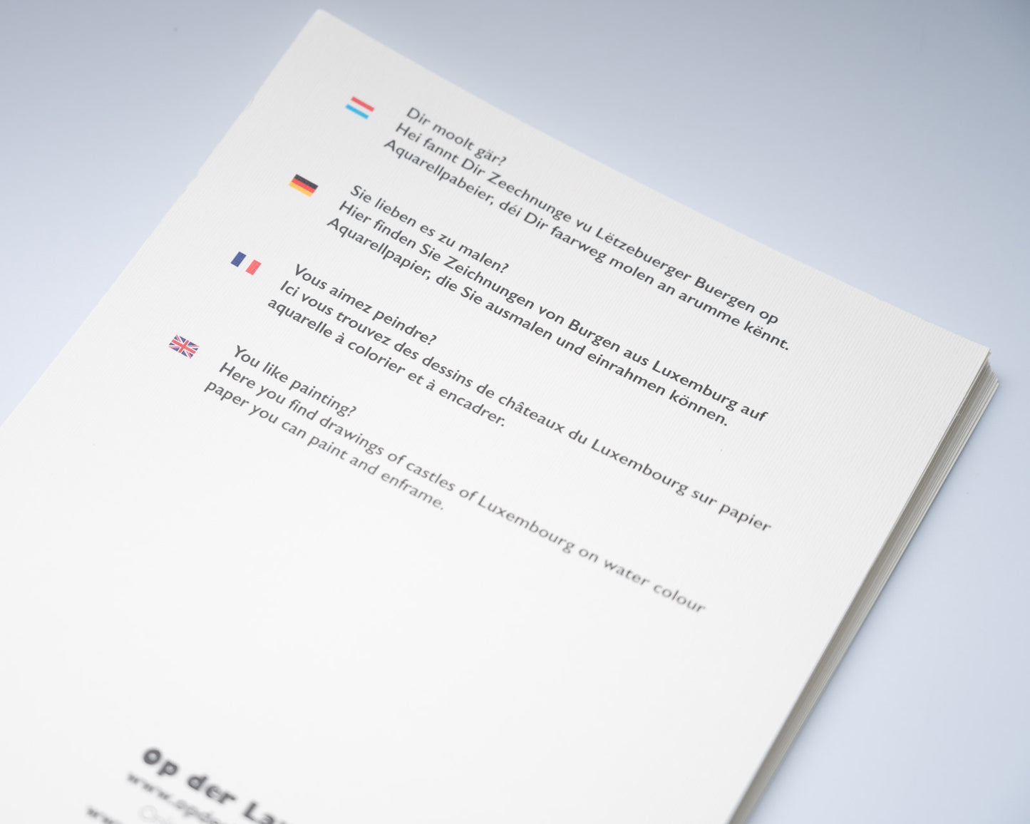 Molbuch mat Lëtzebuerger Buergen
