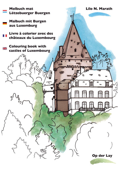 Molbuch mat Lëtzebuerger Buergen